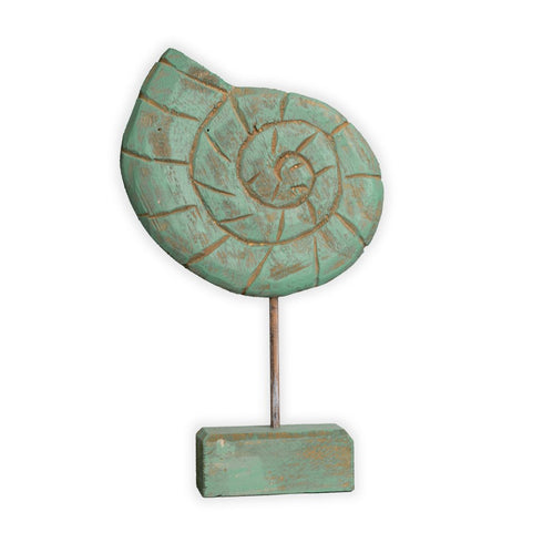coastal nautical wooden decor seashell sculpture wholesale